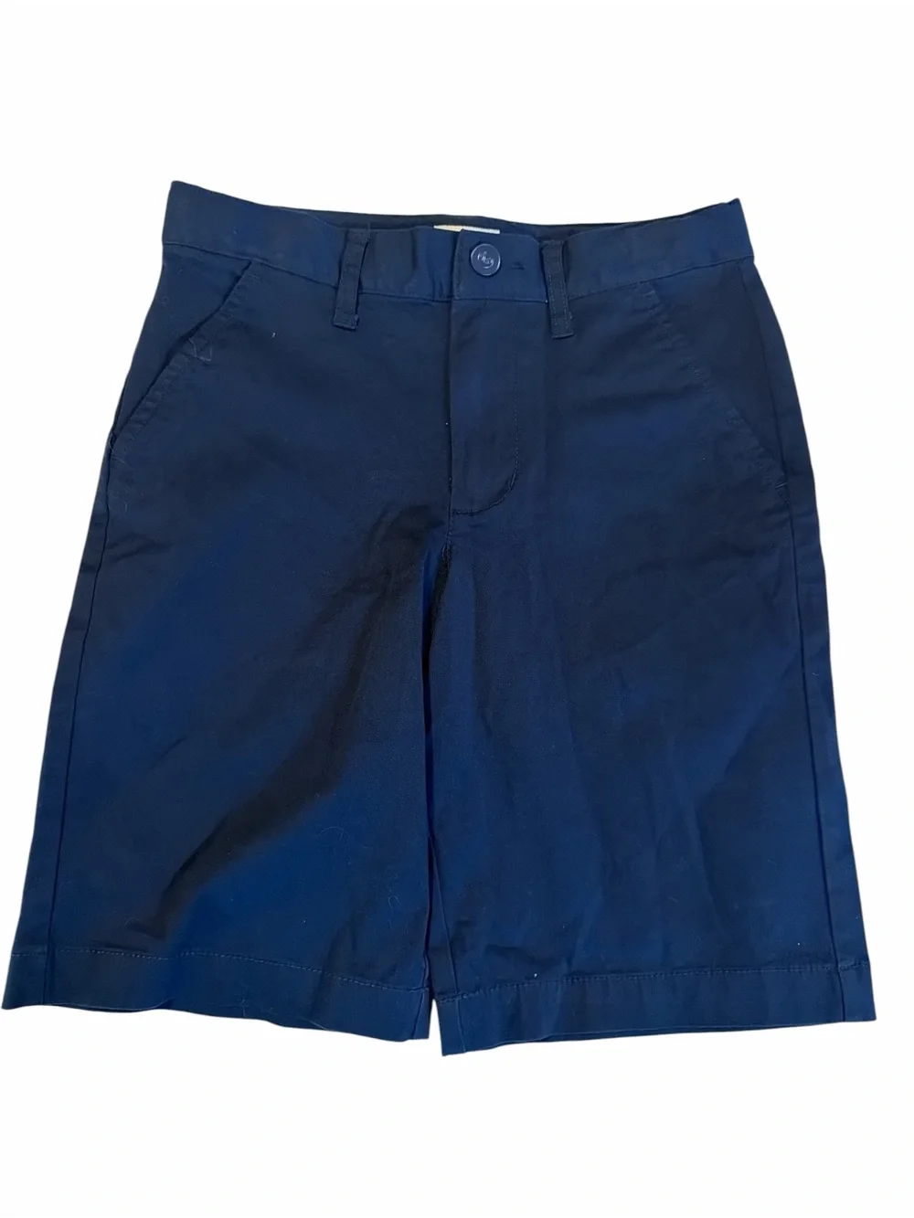 Cat & Jack Boys Shorts Bundle Size 8 Navy Khaki Uniform Shorts NEW - Picture 5 of 6
